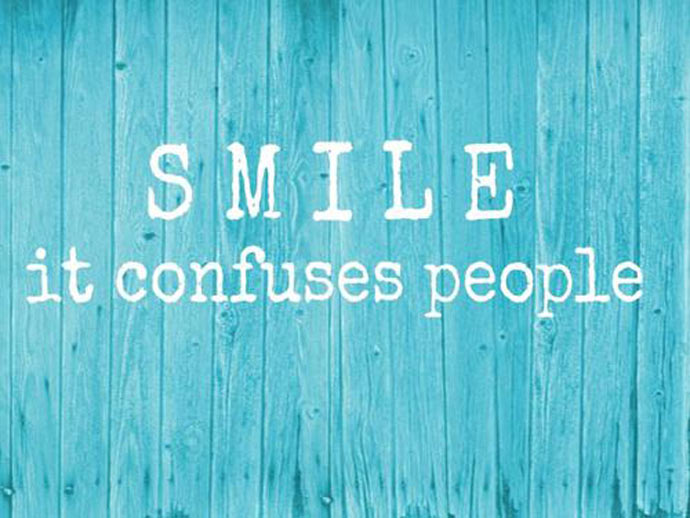 smile it confuses people
