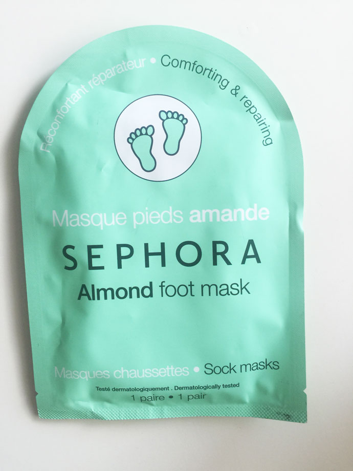 sephora almond feet mask review